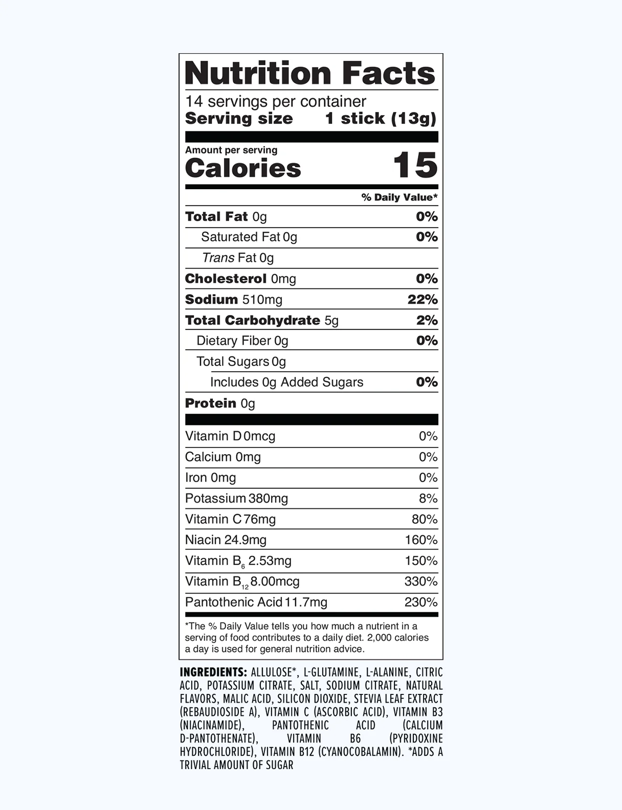 3ct Sugar-Free Sample Pack (LL, WP, GG) - Image 2